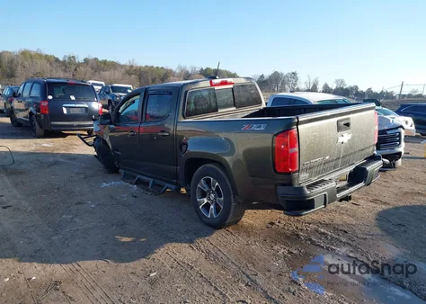 2018 Chevrolet Colorado Z71 из США, поврежденный, VIN 1GCGTDEN3J1204451